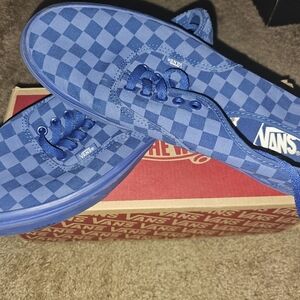 Vans (MonoCheck) True Blue Size 11/M